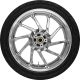 Coastal Moto Hurricane Rear Wheel - Chrome (18") | Dunlop Tire (180/55B18) - 0336-0023  PKG-HUR185CH-ABST